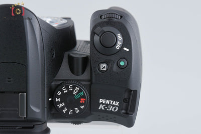 【中古】PENTAX ペンタックス K-30 18-135 WR レンズキット ブラック シャッター回数僅少 元箱付き