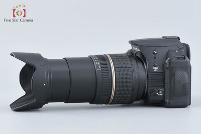 【中古】PENTAX ペンタックス K-30 ブラック + TAMRON タムロン A14 AF 18-200mm f/3.5-6.3 XR Di II LD IF MACRO