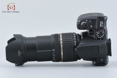 【中古】PENTAX ペンタックス K-30 ブラック + TAMRON タムロン A14 AF 18-200mm f/3.5-6.3 XR Di II LD IF MACRO