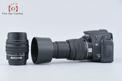 【中古】PENTAX ペンタックス K-30 ブラック + SMC DA L 18-55mm f/3.5-5.6 AL + SMC DA L 50-200mm f/4-5.6 ED