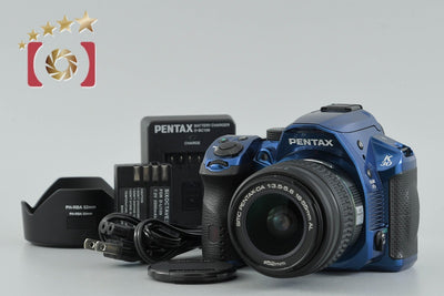 【中古】PENTAX ペンタックス K-30 クリスタルブルー + SMC DA 18-55mm f/3.5-5.6 AL