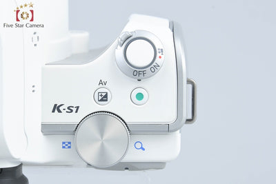 【中古】PENTAX ペンタックス K-S1 ホワイト デジタル一眼レフカメラ シャッター回数僅少