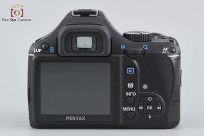 【中古】PENTAX ペンタックス K-x ダブルズームレンズキット ブラック シャッター回数僅少