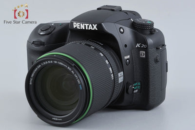 【中古】PENTAX ペンタックス K20D + SMC DA 18-135mm f/3.5-5.6 ED AL IF DC WR