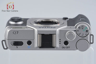 【中古】PENTAX ペンタックス Q7 シルバー ミラーレス一眼カメラ シャッター回数僅少