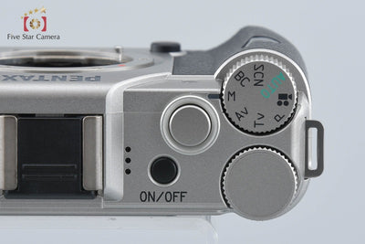 【中古】PENTAX ペンタックス Q7 ダブルズームキット シルバー シャッター回数僅少 元箱付き