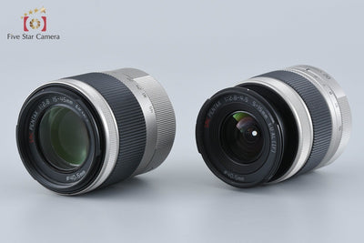 【中古】PENTAX ペンタックス Q7 ダブルズームキット シルバー シャッター回数僅少 元箱付き