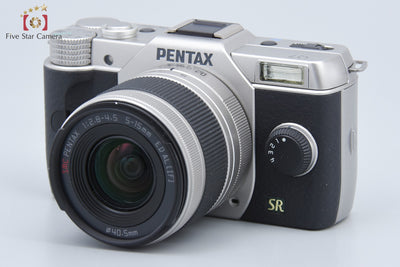【中古】PENTAX ペンタックス Q7 ズームレンズキット シルバー シャッター回数僅少