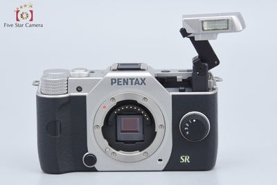 【中古】PENTAX ペンタックス Q7 ズームレンズキット シルバー シャッター回数僅少