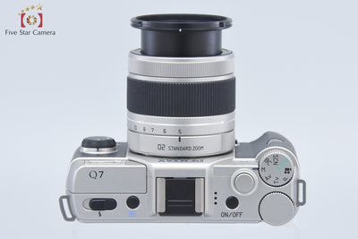 【中古】PENTAX ペンタックス Q7 ズームレンズキット シルバー シャッター回数僅少