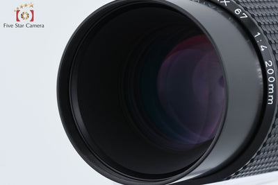 【中古】PENTAX ペンタックス SMC 67 200mm f/4