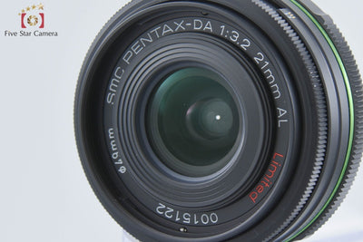 【中古】PENTAX ペンタックス SMC DA 21mm f/3.2 AL Limited ブラック