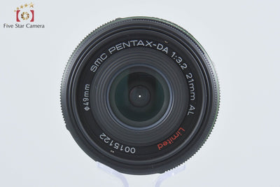 【中古】PENTAX ペンタックス SMC DA 21mm f/3.2 AL Limited ブラック