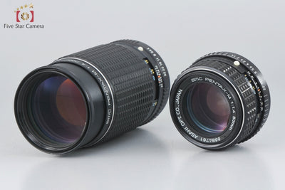 [Used] PENTAX Pentax SMC M 50mm f/1.4 + SMC M 200mm f/4 K-mount