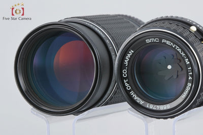 [Used] PENTAX Pentax SMC M 50mm f/1.4 + SMC M 200mm f/4 K-mount