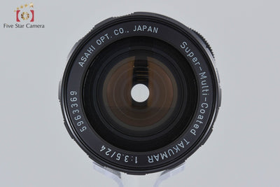 [Used] PENTAX SMC TAKUMAR 24mm f/3.5, Overhauled in September 2025