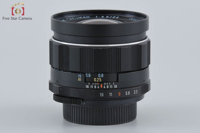 [Used] PENTAX SMC TAKUMAR 24mm f/3.5, Overhauled in September 2025