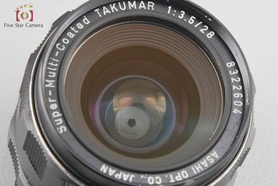 【中古】PENTAX ペンタックス SMC TAKUMAR 28mm f/3.5
