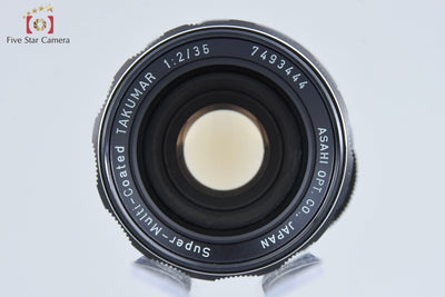 [Used] PENTAX Pentax SMC TAKUMAR 35mm f/2 M42 Mount