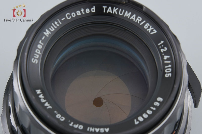 中古】PENTAX ペンタックス SMC TAKUMAR 6x7 105mm f/2.4 – Five Star