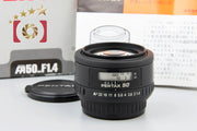 【中古】PENTAX ペンタックス SMC FA 50mm f/1.4 元箱付き