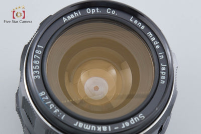 [Used] PENTAX Super-Takumar 28mm f/3.5 M42 Mount