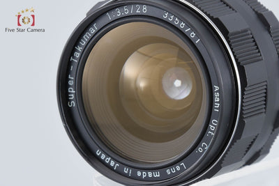[Used] PENTAX Super-Takumar 28mm f/3.5 M42 Mount