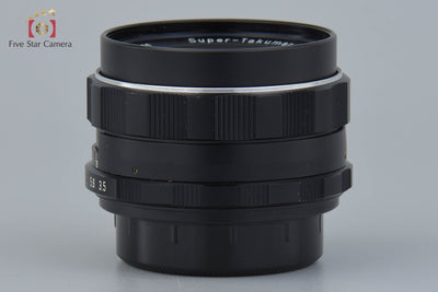 [Used] PENTAX Super Takumar 35mm f/3.5 M42 Mount