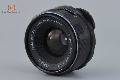 [Used] PENTAX Super Takumar 35mm f/3.5 M42 Mount