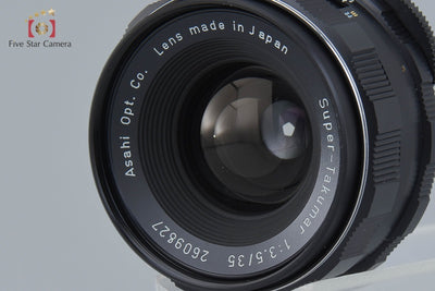 [Used] PENTAX Super Takumar 35mm f/3.5 M42 Mount