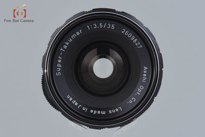 [Used] PENTAX Super Takumar 35mm f/3.5 M42 Mount