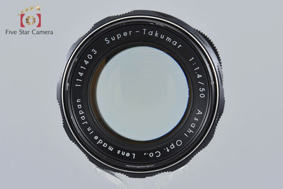 [Used] PENTAX Super-Takumar 50mm f/1.4 Early 8-Element Version