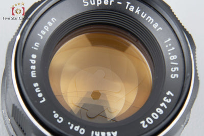 【中古】PENTAX ペンタックス Super-Takumar 55mm f/1.8 後期