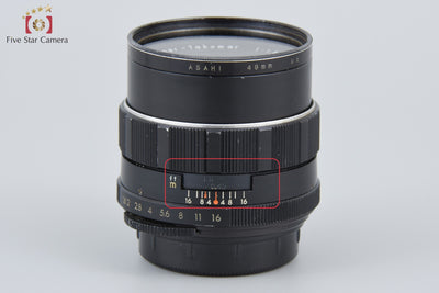 [Used] PENTAX Super-Takumar 55mm f/1.8 Early Model