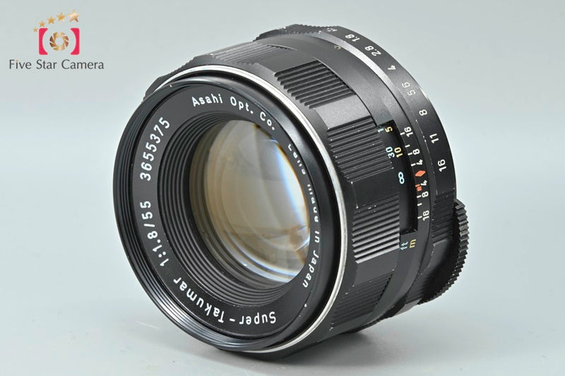 中古】PENTAX ペンタックス Super-Takumar 55mm f/1.8 後期 – Five