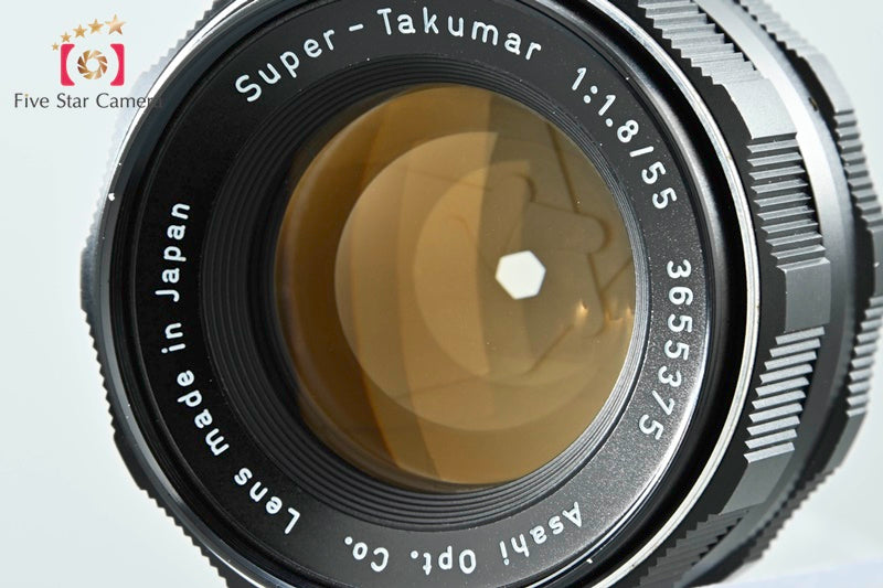 中古】PENTAX ペンタックス Super-Takumar 55mm f/1.8 後期 – Five