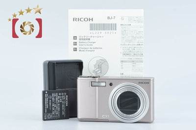 【中古】RICOH リコー CX1 シャンパンロゼ コンパクトデジタルカメラ シャッター回数僅少