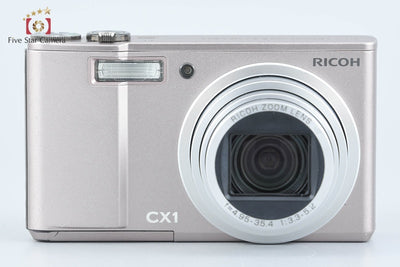 【中古】RICOH リコー CX1 シャンパンロゼ コンパクトデジタルカメラ シャッター回数僅少