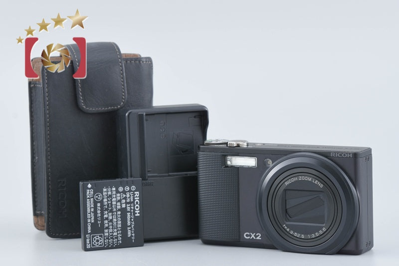 [Used] RICOH CX2 Black Compact Digital Camera, Very Low Shutter Count