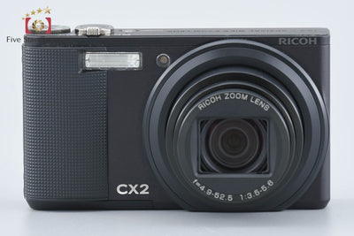 [Used] RICOH CX2 Black Compact Digital Camera, Very Low Shutter Count