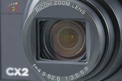 [Used] RICOH CX2 Black Compact Digital Camera, Very Low Shutter Count