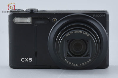 [Used] RICOH CX5 Black Compact Digital Camera