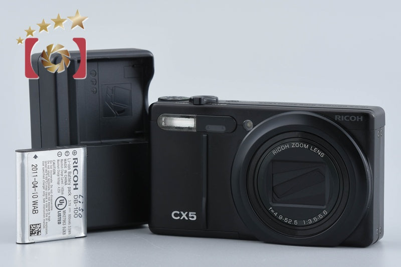 [Used] RICOH CX5 Black Compact Digital Camera