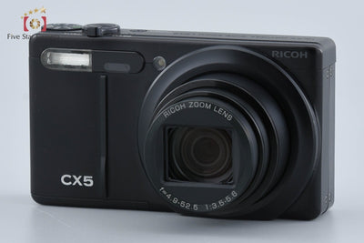 [Used] RICOH CX5 Black Compact Digital Camera