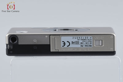 Used: RICOH PX Champagne Silver Waterproof Digital Camera