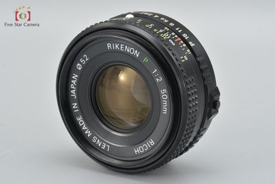 【中古】RICOH リコー RIKENON P 50mm f/2