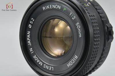 【中古】RICOH リコー RIKENON P 50mm f/2
