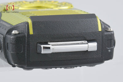[Used] RICOH Pentax WG-4 Lime Yellow Waterproof Action Camera, low shutter count