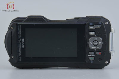 Used RICOH WG-60 Black Waterproof Action Camera, low shutter count, with original box