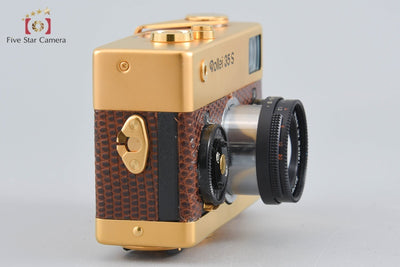 [Used] Rollei 35S Gold 60th Anniversary Model Compact Film Camera with Original Box